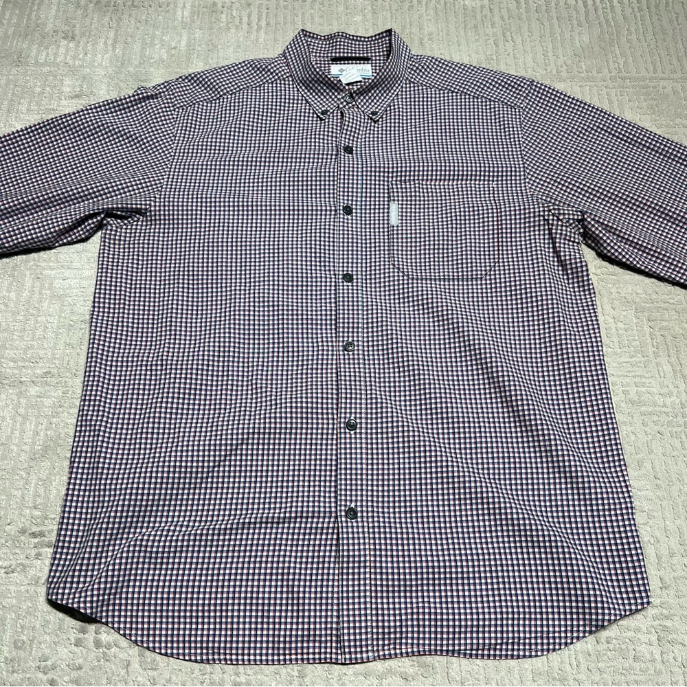 Columbia Rapid Rivers Long Sleeve Button Down Shirt Men’s Large